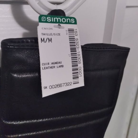 Brand new lambskin leather gloves - Picture 3 of 3